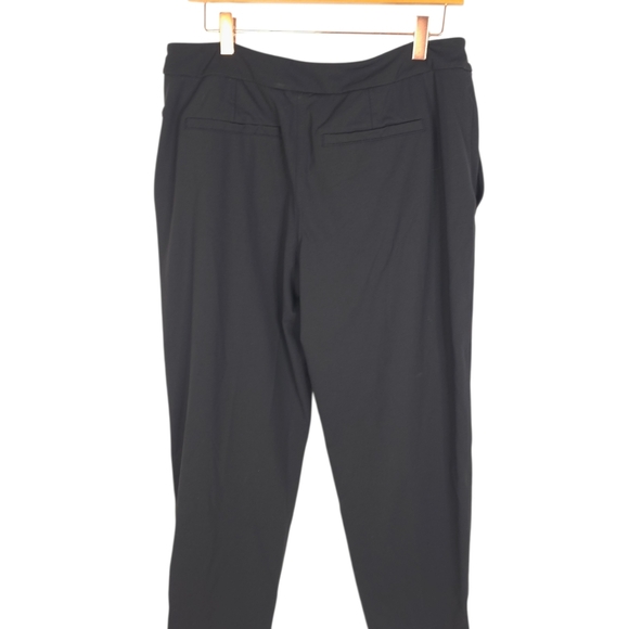 Lululemon Tapered-Leg Mid-Rise Pant 7/8 Length Luxtreme Size L BLACK - Picture 11 of 11